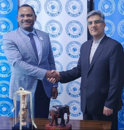 Iranian Ambassador to Dar es Salaam Meets Tanzania National Chamber of Commerce President